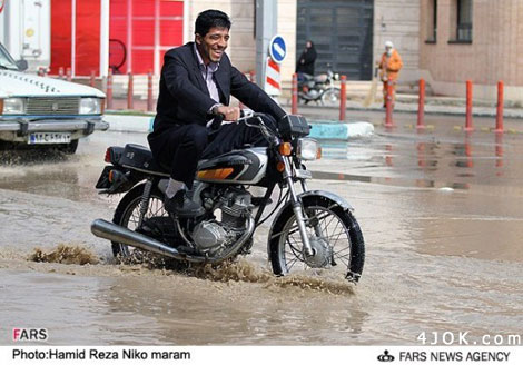 سیلاب در تهران